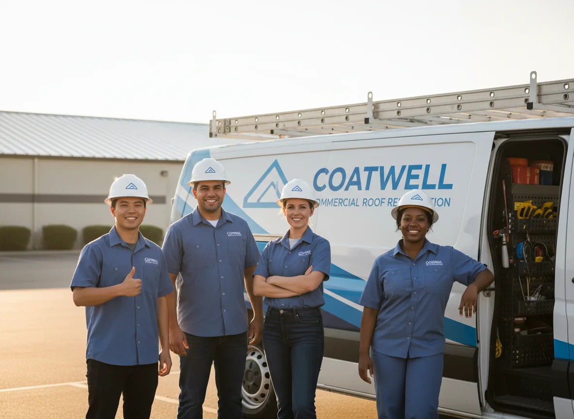 Commercial roof coating company in Amherst, TX